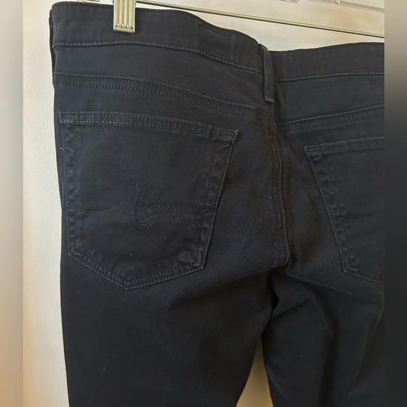 Ag Adriano Goldschmied Stevie Ankle, Slim Straight Pants, Mid-rise - Size 30R - Picture 4 of 6